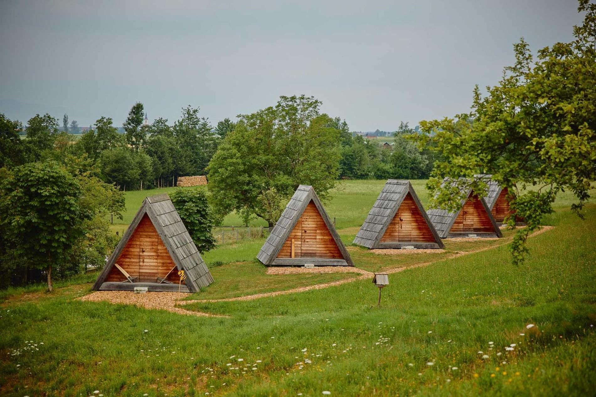 Eko Glamping Resort Kristof Cerklje na Gorenjskem Exteriér fotografie